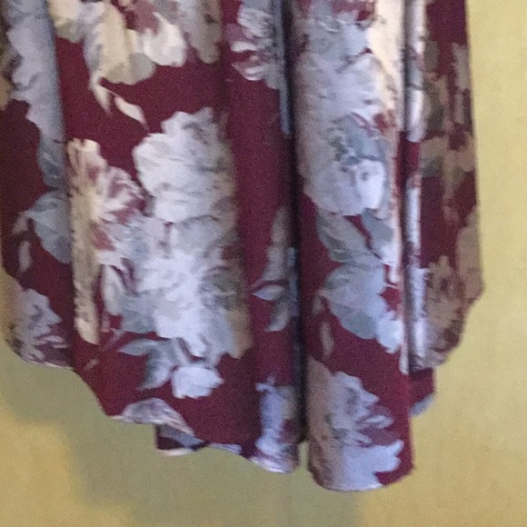 Xscape Women's Brocade Floral-Print Strapl… - Picture 7 of 8